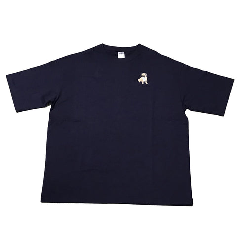 PUGビッグシルエット半袖TEE